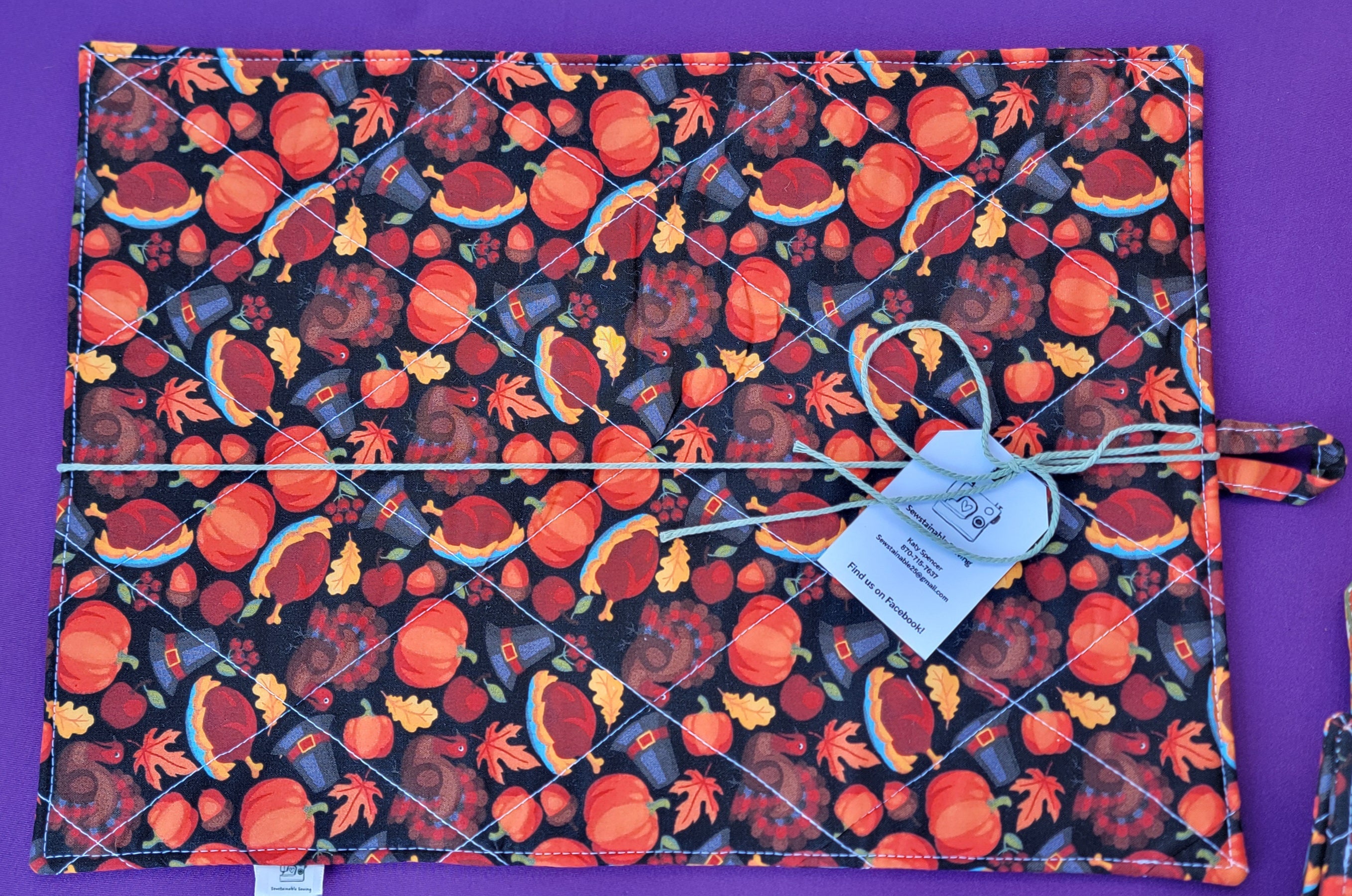 Thanksgiving Pumpkin XL Pot Holder